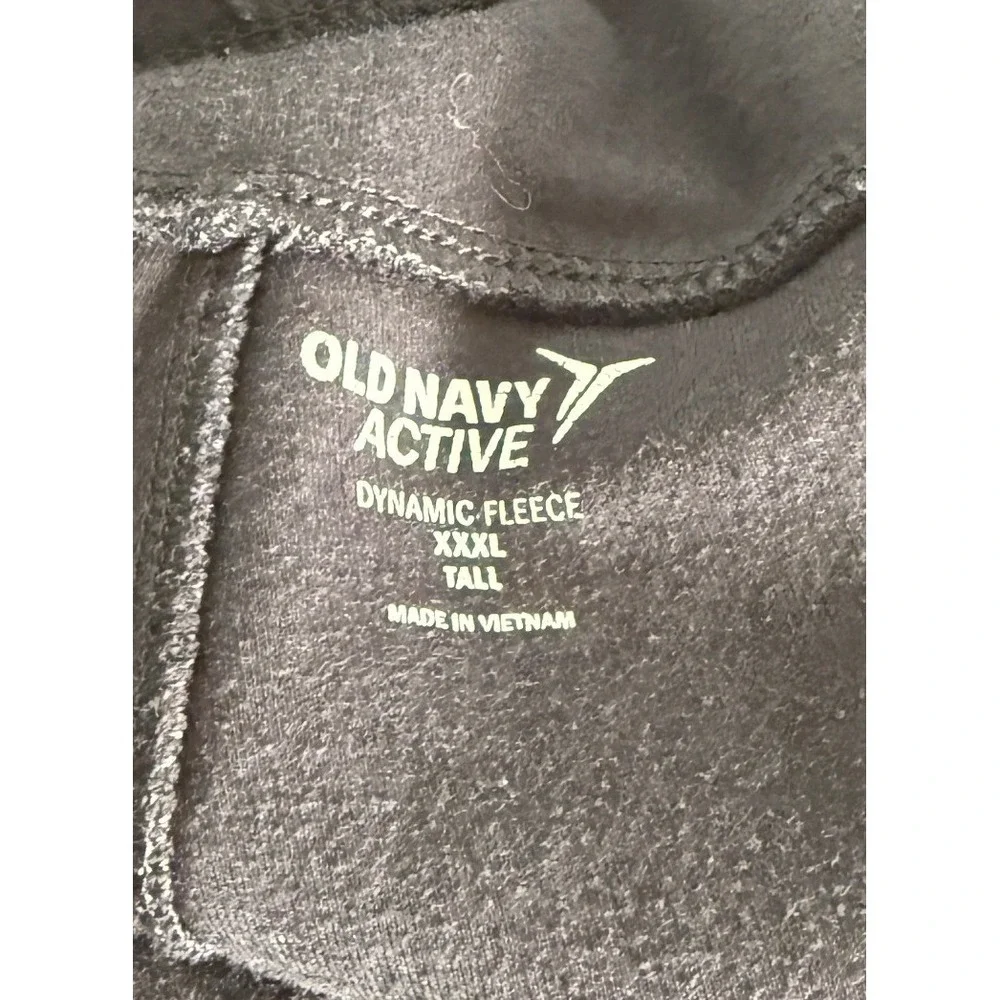 Old Navy Mens Black Dynamtic Fleece Jogger 2XT Sweatpant Activewear Gym Athletic